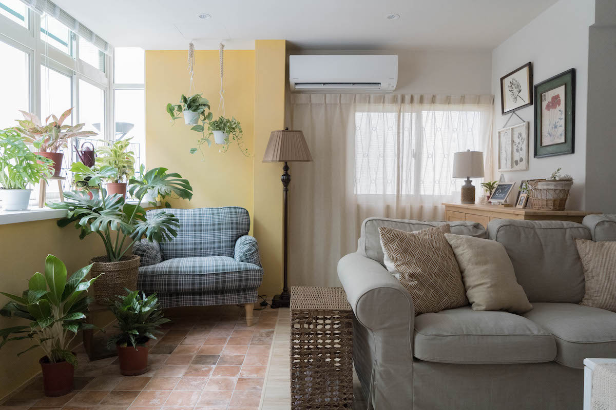 南歐鄉村風 - 充滿異國風情與綠意的暖心公寓設計【南歐・鄉村部屋】 - Lo-Fi House